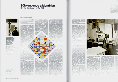 Arquitectura Viva 200: Doscientos  An Accidental Canon